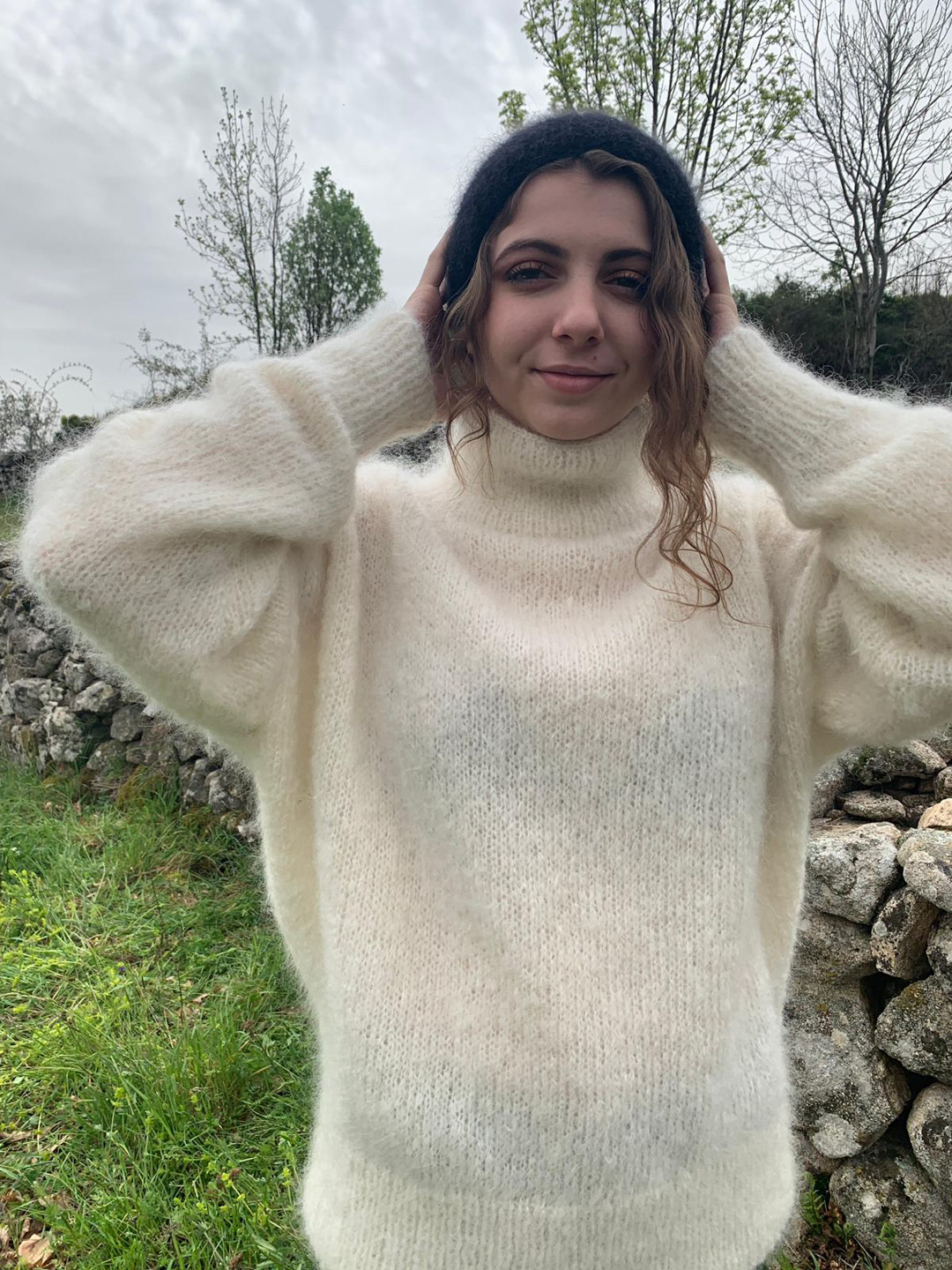 Pull Oversize Femme — Mohair d'Ardèche, de la volupté dans l'élégance