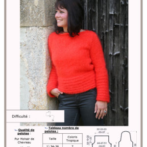Fiche Kit Tricot Pull Maïa