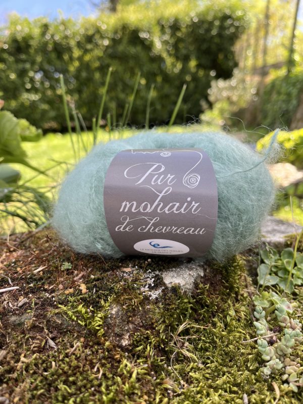 Pur Mohair Amande Amere
