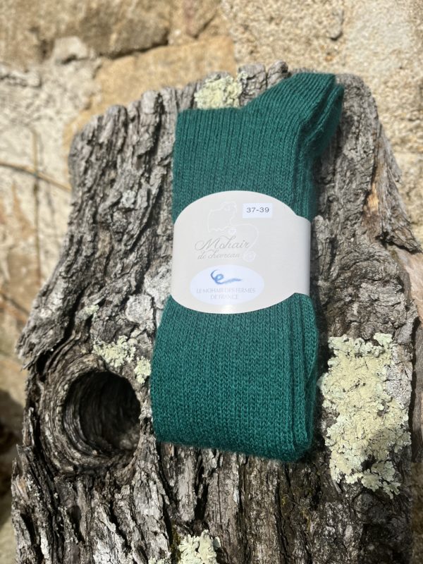 Chaussettes longues Mohair d Ardeche